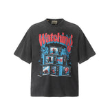 Unisex T-Shirts Vintage GALLERY DEPT Hip hop Tee