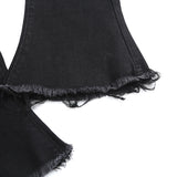 Women Jeans Flared Jeans Slim Stretch Slim Fit