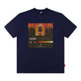 Men T-Shirt Punk Print Idle Style