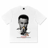 Star T-shirt James 3-ball Curry Booker Morant Oubre American