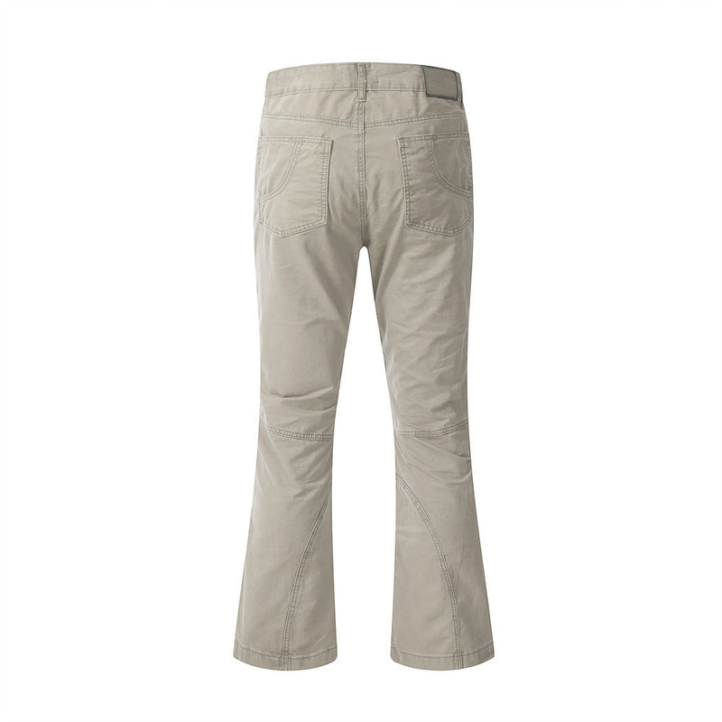 Men Jeans Stitching Casual Working Pants