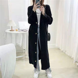 Women Knitted Cardigan Loose Fashion Sweater