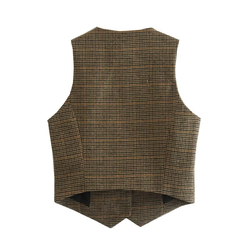 Women Vest Casual Fashion Slim Fit