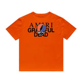 Amiri T Shirt Printed Casual Hip Hop High Street round Neck Short Sleeve T-shirt