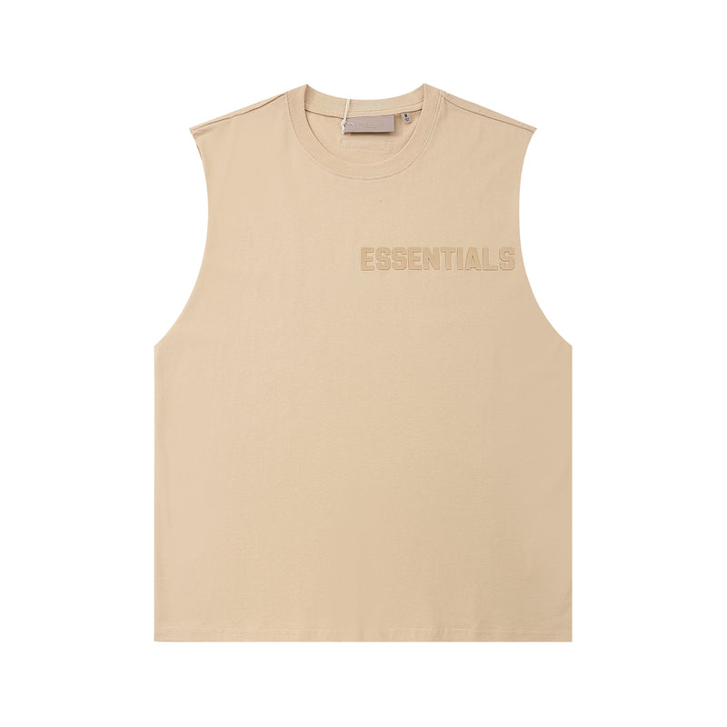 Fog Essentials tank spring/summer FOG alphabet casual vest