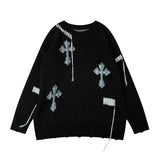 Women Sweater Irregular Sweater Loose Sweater