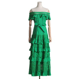 Bohemian Dress Lace Temperament Fairy Skirt