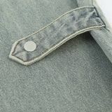 Men Jeans Loose Old Casual