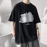 Men's T Shirt Summer Loose Bear Print