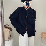 Women Knitted Cardigan Loose Fashion Sweater