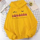 Happy Halloween Pumpkins Tis The Beason Casual Hoodies