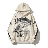 Vertebrae Hoodie Fall/Winter Vertabrae Cross Roads Hoodie Skull Loose Hooded Sweater
