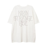 Men T-Shirt Retro Star Printing Summer