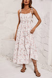 Women Dress Vacation Style Floral Dress