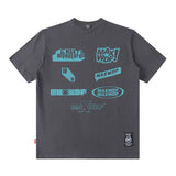 Men's T-Shirt Smiley Face Expression Pattern