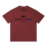 Fog Essentials T Shirts Spring/Summer FOG Letter Pattern Crew Neck Short Sleeves