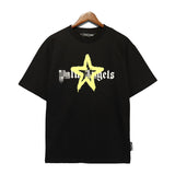 Palm Angle T Shirts Five-Pointed Star Printed Short Sleeve T-shirt