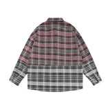Men's Long Sleeve T Shirt Men's Spring and Autumn Stitching Embroidered Letter Long Sleeve Shirt