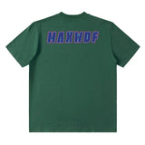 Men T-Shirt West Coast Letter Printing Heavy College Style