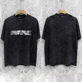 Purple Brand Distressed T Shirts Short Sleeve