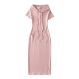 Women Dresses Slim Fit Hip-Wrapped Mid-Length Dress