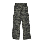 Cargo Pants Multi-Pocket Camouflage Workwear