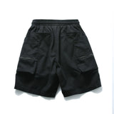 Men Shorts Multi-Pocket Workwear Shorts Loose Sports