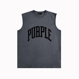 Purple Brand Tank T Shirts Sleeveless T-shirt Vest