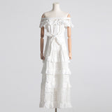 Bohemian Dress Lace Temperament Fairy Skirt