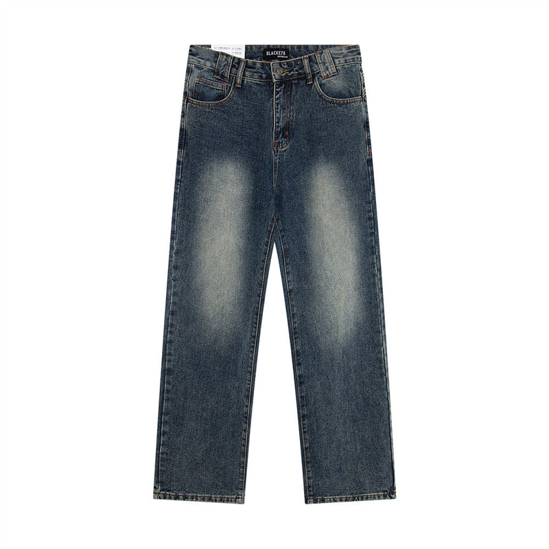 Men Jeans Retro Loose Casual