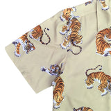 GUILTYPARTIES TIGER Shirts Hawaiian short-sleeved shirts