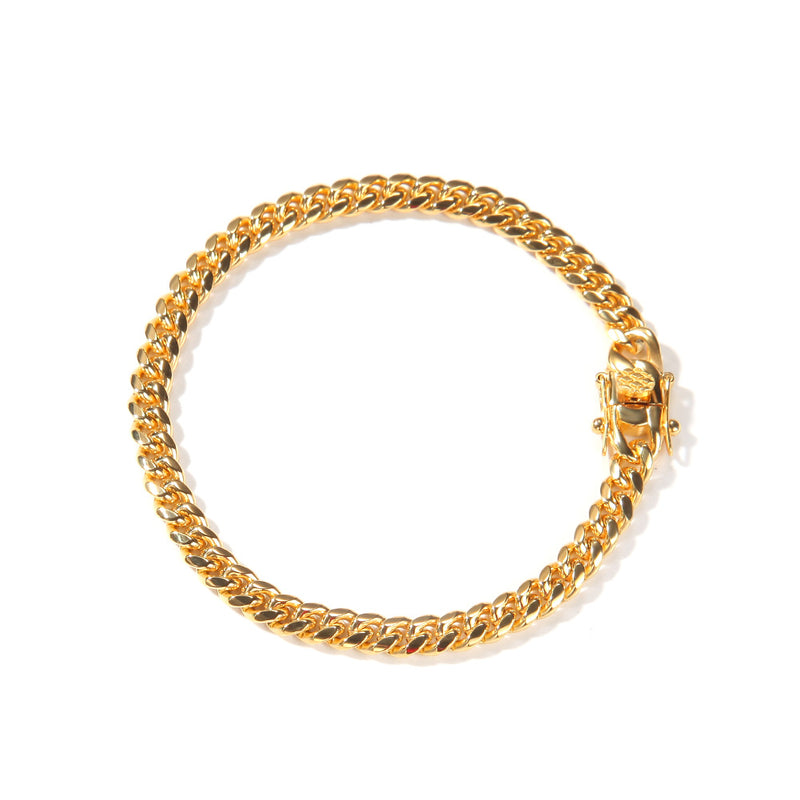 Bracelet Titanium Steel Cuban Bracelet Hiphop Rap Spectrum St. Valentine's