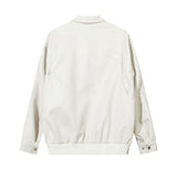 Women Jackets Vintage PU Leather Jacket