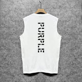 Purple Brand Tank T Shirts Sleeveless T-shirt Vest