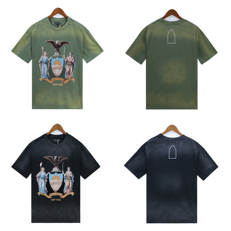 Who Decided War T Shirts Printed Short Sleeve T-Shirts Washed