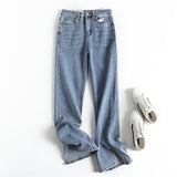 Women Jeans Slim-Fitting Loose Slim Flare Pants