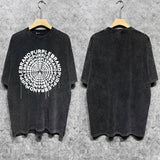 Purple Brand Distressed T Shirts Short Sleeve