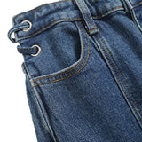 Women Jeans Hot Girl Raw Hem Jeans