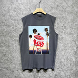 Purple Brand Tank T Shirts Sleeveless T-shirt Vest