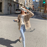 Women Knitted Cardigan Dinified Sweater