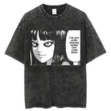 Hip Hop Streetwear Oversize Acid T Shirt For Men Women