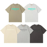 Fog Essentials T Shirts Spring/Summer FOG Letter Crew Neck Short Sleeves
