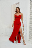 Women Dress Summer Split Sling Dress