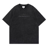 Men T-Shirt Old Loose Leisure All-Matching