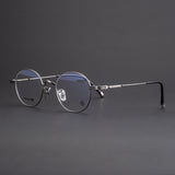 CHH Chrome Hearts Glasses Fashion Exquisite Pure Titanium Ultra Light Round Frame
