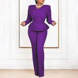 Women Jumpsuit Fall Winter Fashion Pants