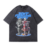 Men's T-Shirt Printed T-shirt Men's and Women's Short Sleeve
