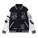 Amiri Jacket AMI Sanskrit logo embroidered jacket for men and women