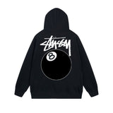 Stussy Hoodie Zip Cardigan Hooded Sweater