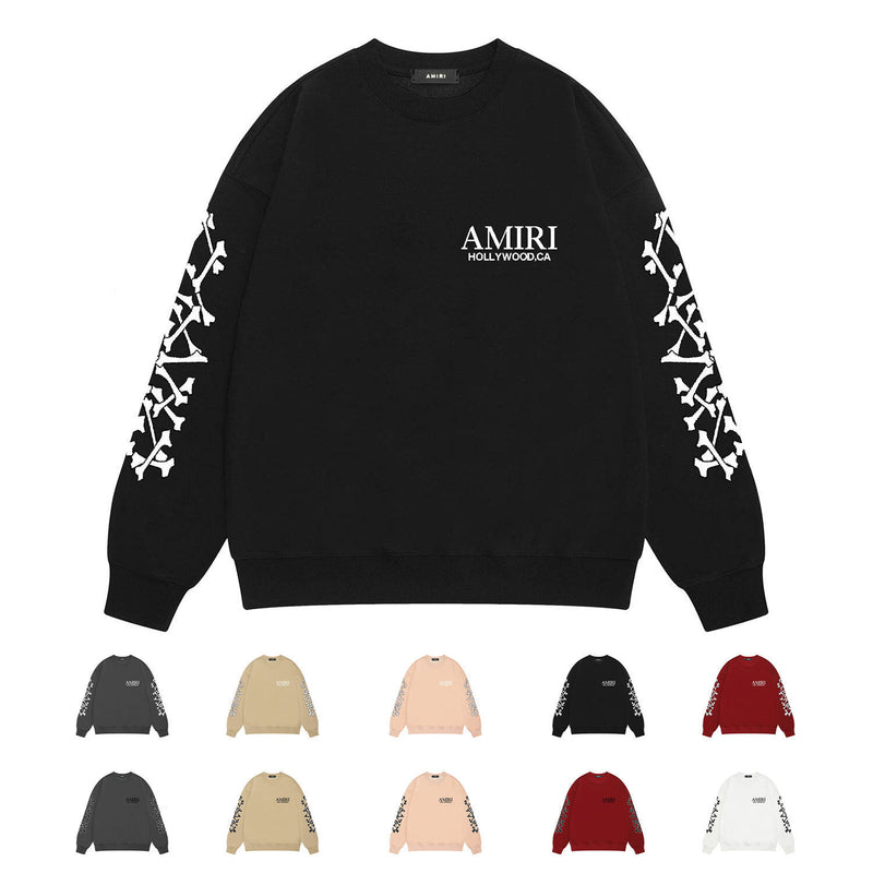 Amiri Sweatshirt Printed Trendy Pure Cotton